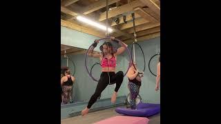 My First Aerial Hoop Lesson