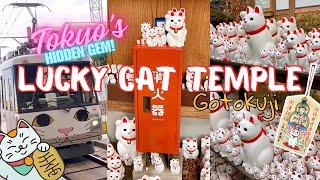 JAPAN VLOG 023  Lucky Cat Temple  Tokyo’s Hidden Gem  Japan Travel  Living in Japan