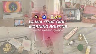 LA MIA “THAT GIRL” MORNING ROUTINE ‍️produttiva - mindful - no telefono - manifestazione