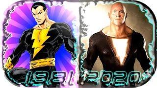 EVOLUTION of BLACK ADAM in Movies Cartoons TV Games 1981-2020  Black Adam 2019 shazam scene clip