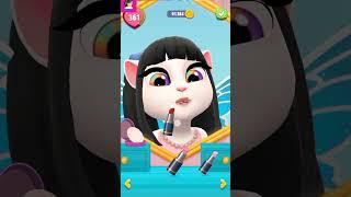 My Talking Angela Changing her Clothes and Glasses ready to make fun  SIEMN TV