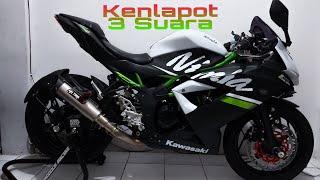 Cek Sound Kenalpot Racing 3 Suara dimotor Kawasaki Ninja 250sl Mono