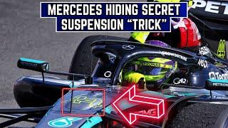 Mercedes CAUGHT HIDING W15 Suspension Trick  F1 2024