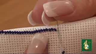 Видеоурок №1 - Техника вышивки бисером