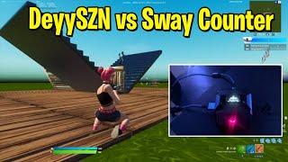 Deyy vs FaZe Sway Counter INTENSE 1v1 Buildfights