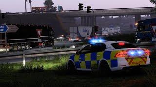 TruckersMP Game Moderator  Police Control at Calais Intersection