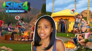 My Unpopular Opinion of Outdoor Retreat  The Sims 4