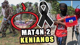 AHORA MISMO  Mat4n dos Policia De Kenia en Haiti las Pandillas le dieron pa Bajo