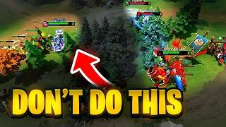 Top 5 Mistakes as a Hard Support and how to fix them