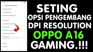 How to Enable Developer Options OPPO A16 Game Mode Smooth graphics