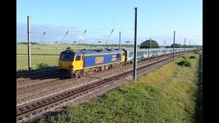 Early Bird Gets The Tones   Trains On The ECML 2022 Part 7   Sandy 20th June