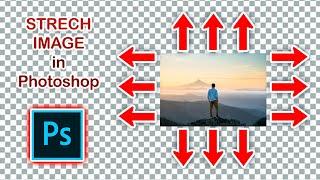 How to Stretch an Image in Photoshop Without Distortion  How to stretch image in Photoshop