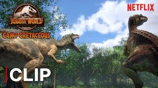 Chaos And Limbo Search For Grim  JURASSIC WORLD CAMP CRETACEOUS  NETFLIX