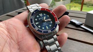 Seiko PADI Turtle SRPE99 - Magic on your wrist. Unboxing & first impression.