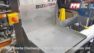 Bizerba CheckweigherMetal Detector Combination Unit CWE 21276