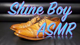 ASMR  Worlds Finest Shoe Shine  4K  Sleepy Sounds