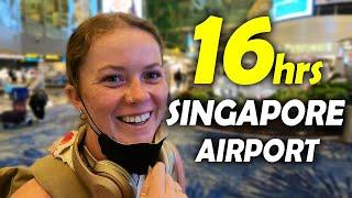 16 Hours In SINGAPORES CHANGI Airport Long Travel Day