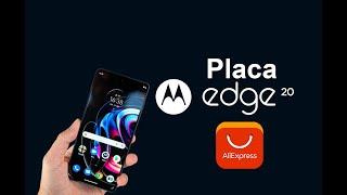 PLACA MOTO EDGE 20 DA ALIEXPRESS  SERA QUE DEU BOM ?