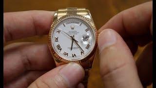 Rolex President Day-Date Review in 18k Gold