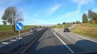 Driving in Norway From Oslo to Bergen Part 1