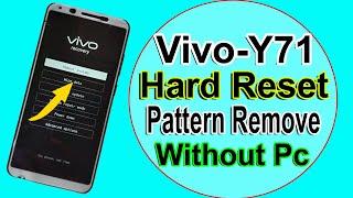 How To Vivo Y71 Hard Reset Pattern Unlock  Vivo Y71 Pattern Password Unlock Without PC  2022 