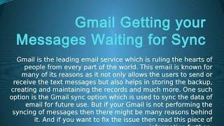 how to fix gmail getting your messages waiting for sync android 2021