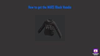 How to get the NARS Black Hoodie