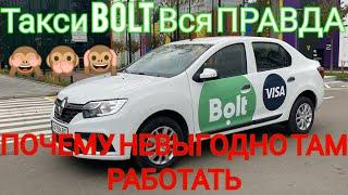 Выгодно или НЕТ работать на Автомобиле парка Bolt сколько вы ЗАРАБОТАЕТЕ Бесплатная Школа Таксиста