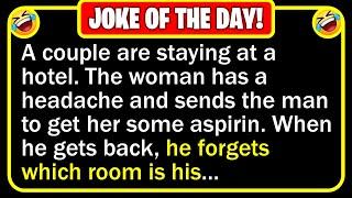  BEST JOKE OF THE DAY - A deaf couple checks into a motel late one night...  Funny Jokes
