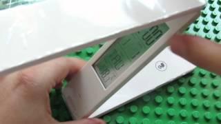 Unboxing Folding 18 LEDs Eye Protection Touch Table Lamp
