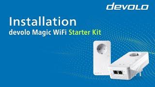 Installation – devolo Magic WiFi Starter Kit