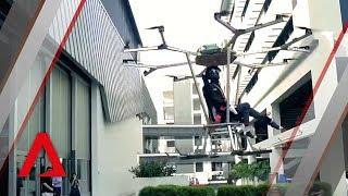 Air taxi of the future? Prototype passenger drone takes flight