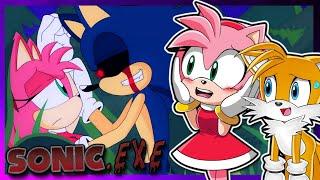 Sonic.EXE Dates Amy ?  Tails & Amy Play Sonic.EXE The Spirits of Hello Round 2