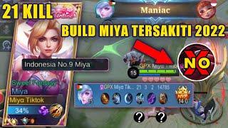 INILAH BUILD MIYA TERSAKIT 2022 - FULL ATTACK SPEED + INSPIRE AUTO MANIAC  MLBB