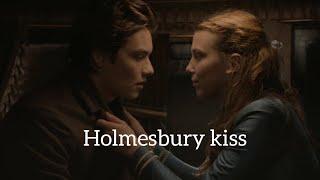 Enola kissed Tewkesbury  Holmesbury kiss Scene  Enola Holmes 2 Featuring Millie  & Louis