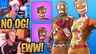 TFUE & Streamers React to *RARE* Merry Marauder and Ginger Gunner Skins BACK in the Shop - Fortnite