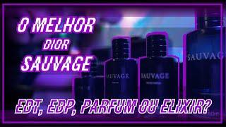 RESENHA COMPARATIVA – QUAL O MELHOR DIOR SAUVAGE? – SAUVAGE EDT EDP PARFUM OU ELIXIR?