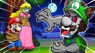 Luigi Turns Into A Werewolf. What will happen ?  Funny Animation  The Super Mario Bros. Movie