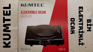 BİM  KUMTEL ELEKTRİKLİ OCAK KUTU AÇILIMILX-7115