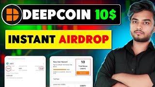 10$+ DeepCoin Unlimited Trick  { Instant Withdrawal }  GenesisX  New Crypto Airdrop 2023