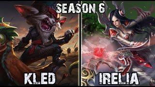 Kled vs Irelia TOP Ranked Challenger NA