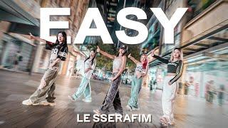 KPOP IN PUBLICONE TAKE LE SSERAFIM 르세라핌 EASY Dance Cover by CRIMSON   Australia