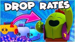 YOUR CHANCE to get a LEGENDARY Brawler  Drop rates Revealed in Brawl Stars