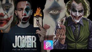 CARA EDIT FOTO SEPERTI WAJAH JOKER