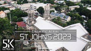【5K】 St. Johns from Above  Capital of ANTIGUA AND BARBUDA 2023  Cinematic Wolf Aerial™ Drone