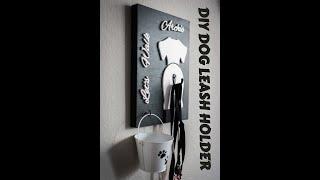 DIY Cute Dog Leash Holder  Quarantine DIY  Pet DIY