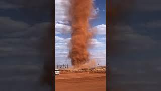 Biggest dust devil in the world