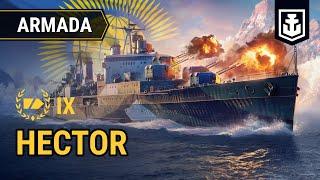 Guide to using the Commonwealth Tier IX cruiser Hector  Premium Ship IX container raffle