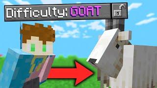 I Beat Minecraft 1.17 But as a Goat...