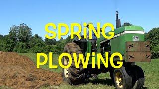 Spring plowing with narrow front 4030